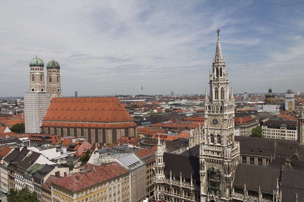 Foto Blick auf München