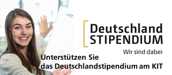 KIT-Stiftung Banner KIT-Stiftung und Deutschlandstipendium