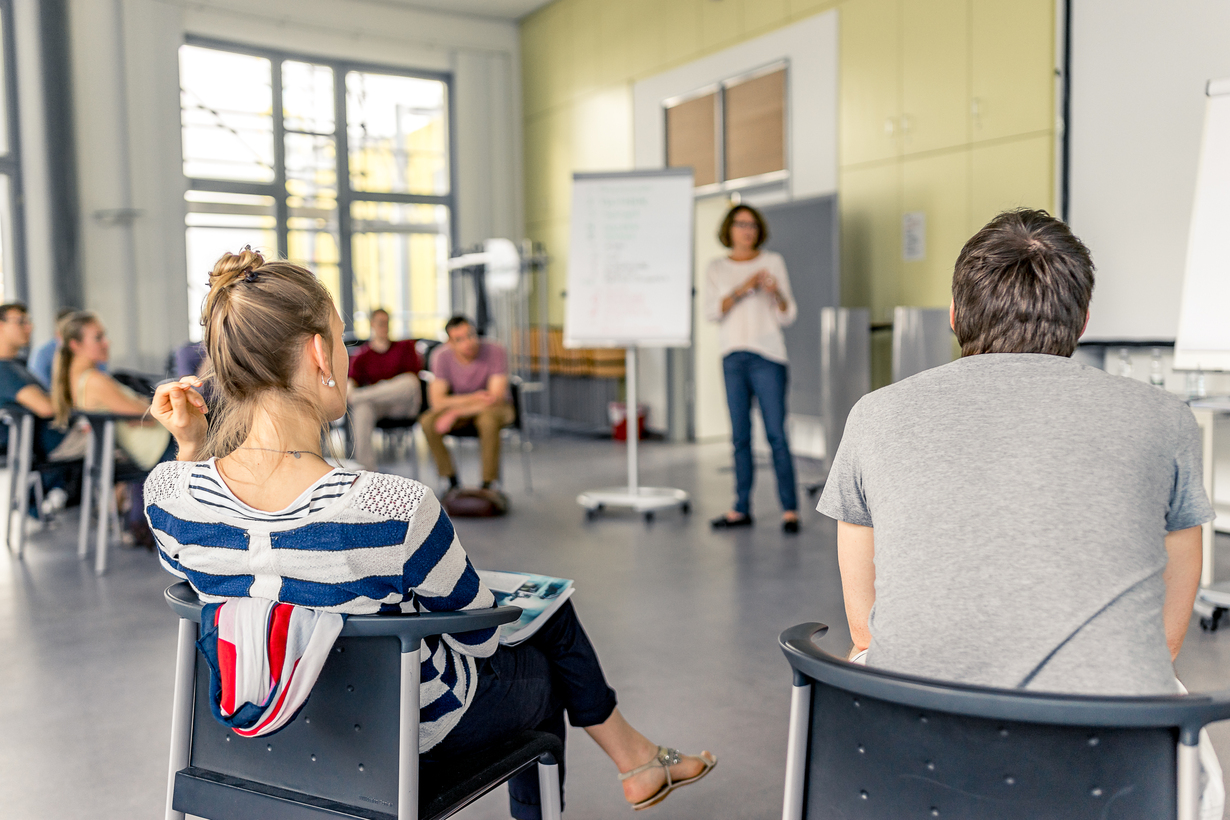 Studierende im Workshop