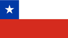 Flagge Chile